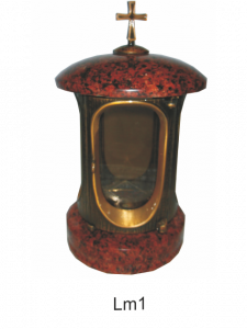 Лампадка, мемориальные аксессуары, гранит