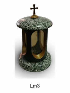 Лампадка, мемориальные аксессуары, гранит