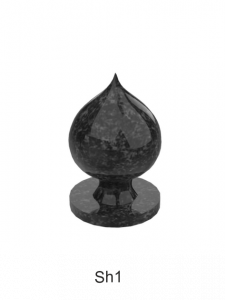 Шары, мемориальные аксессуары, гранит