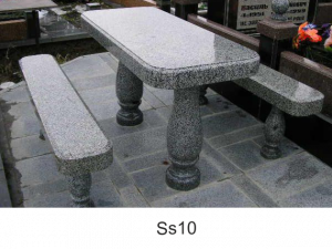 Гранитные столы и гранитные скамейки Чернигов