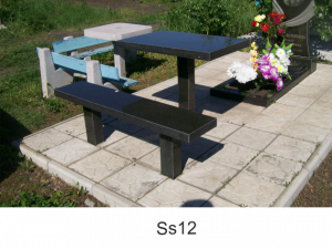 Гранитные столы и гранитные скамейки Чернигов