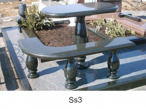 Гранитные столы и гранитные скамейки Чернигов