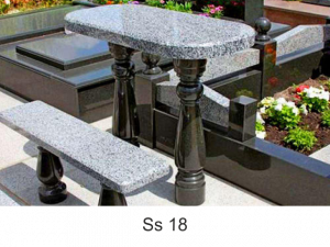 Гранитные столы и гранитные скамейки Чернигов