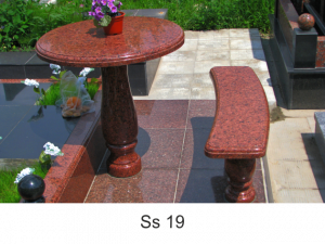 Гранитные столы и гранитные скамейки Чернигов