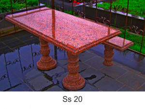 Гранитные столы и гранитные скамейки Чернигов