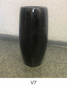 Ваза, мемориальные аксессуары, гранит