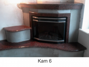 камин гранит